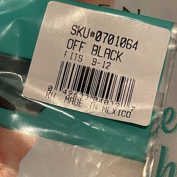 27 Pair Fruit of the Loom Queen Sandlefoot off-black Knee Highs C-D 9-12 - Picture 8 of 9